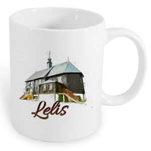 Kubek ceramiczny Kościół w Lelis