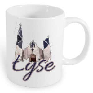 Kubek ceramiczny Kościół w Łysych