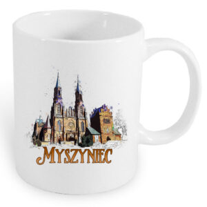 Kubek ceramiczny Kościół w Myszyńcu