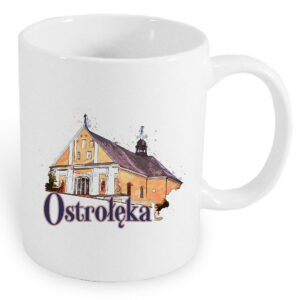 Kubek ceramiczny Kościół w Ostrołęce