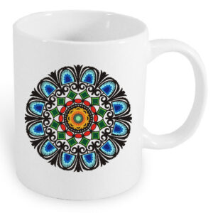 Kubek ceramiczny Kurpie - Folk Energy