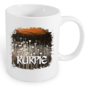 Kubek ceramiczny Kurpie - Kwiaty Kurpiowskiej Ziemi