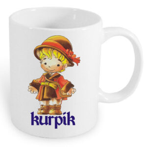 Kubek ceramiczny Mały Kurpik wielkie serce