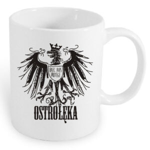 Kubek ceramiczny Orzeł Strzegący Ostrołęki