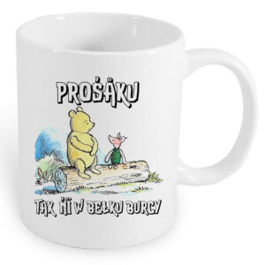 Kubek ceramiczny Przyjaciele z Kurpi