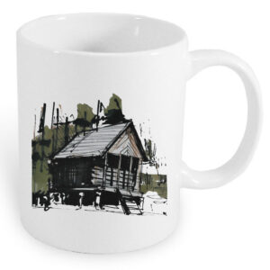 Kubek ceramiczny Stara Chata Kurpia