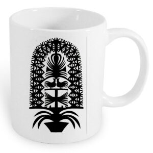 Kubek ceramiczny Tradycja w Wycinance Kurpiowskiej
