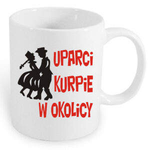 Kubek ceramiczny Z Kurpiem Nie Wygrasz