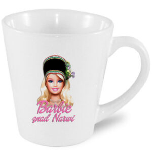 Kubek latte Barbie Made in Kurpie