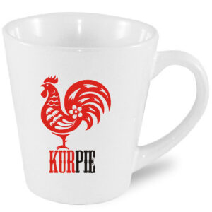 Kubek latte Czerwony Kogut z Kurpi