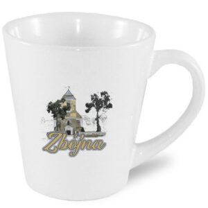 Kubek latte Kościół w Zbójna