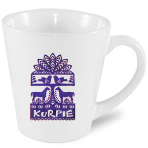 Kubek latte Kurpie w Wycinance