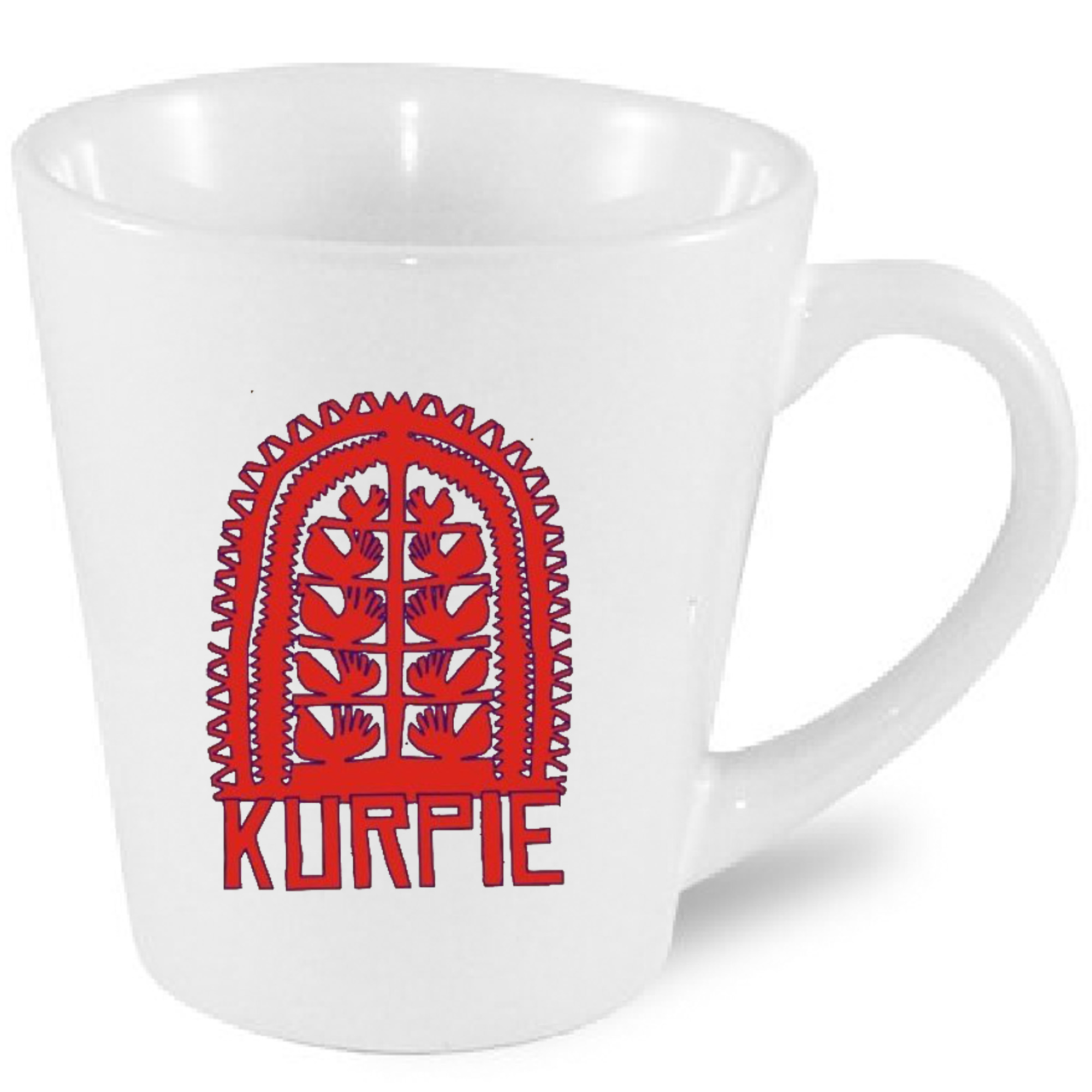 Kubek latte Kurpiowska siła w symbolach