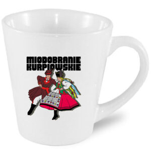 Kubek latte Miodobranie Kurpiowskie w Tańcu