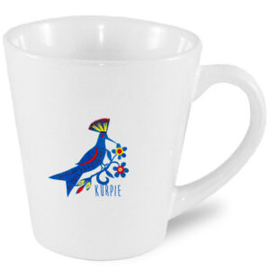 Kubek latte Skrzydlaty Folk Kurpiowski