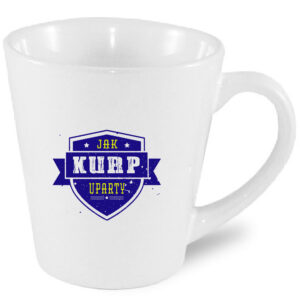 Kubek latte Uparty jak Kurp