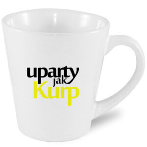 Kubek latte Uparty jak kurp