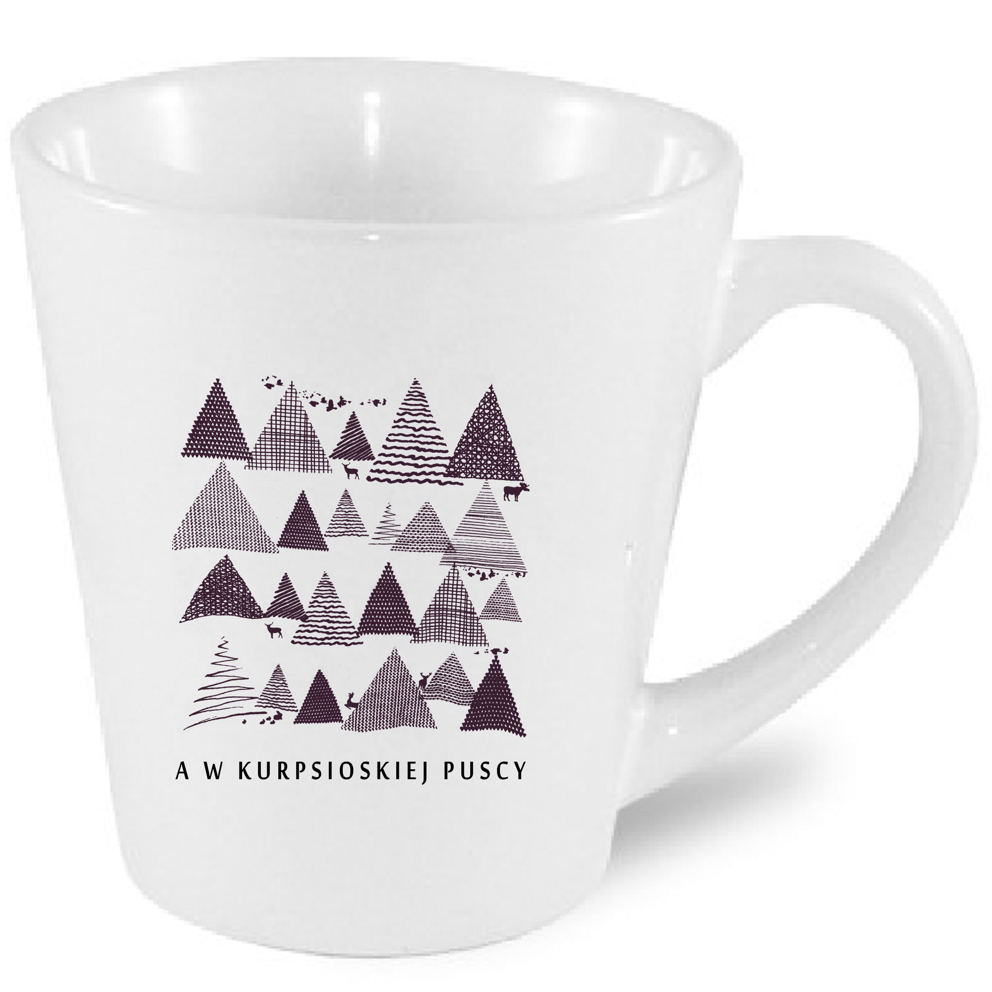 Kubek latte W sercu Puszczy Kurpiowskiej