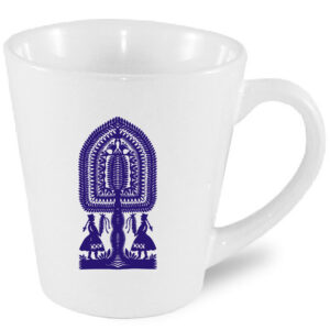 Kubek latte Wycinanka Kurpiowska - Moc Tradycji