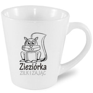 Kubek latte Zieziórka z Kurpiowskiego Lasu