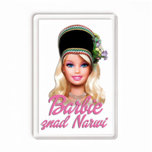 Magnes akrylowy Barbie Made in Kurpie