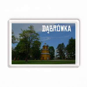Magnes akrylowy Drewniany Kościół Dąbrówka
