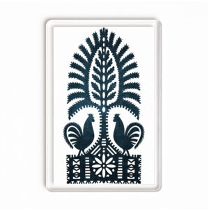 Magnes akrylowy Folkowa Sztuka Kurpiów