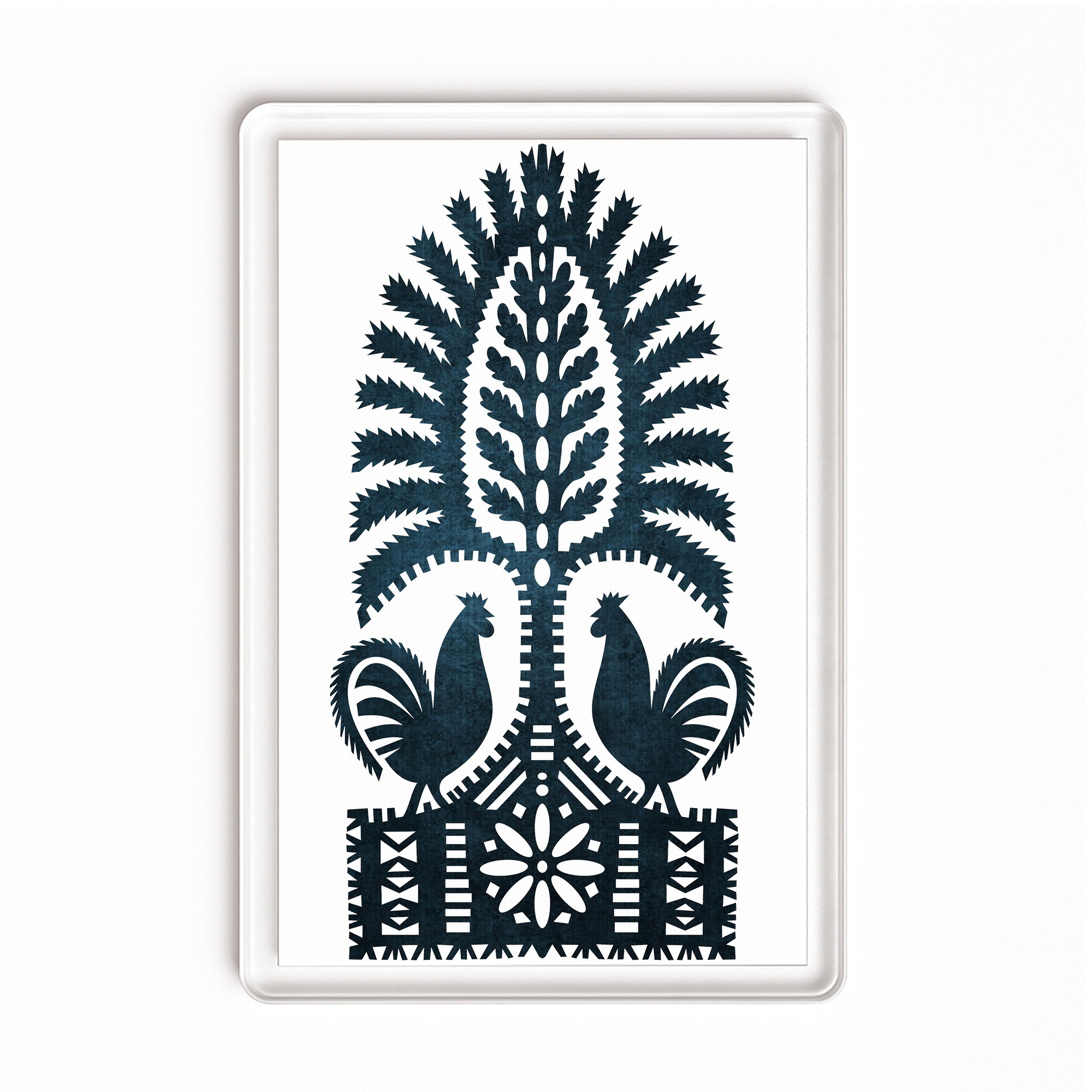 Magnes akrylowy Folkowa Sztuka Kurpiów