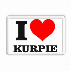 Magnes akrylowy I love Kurpie