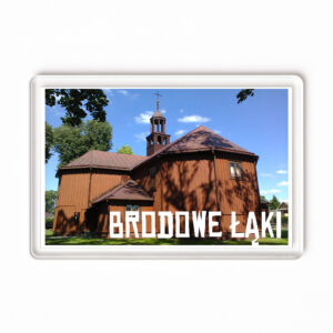 Magnes akrylowy Kościół Brodowe łąki