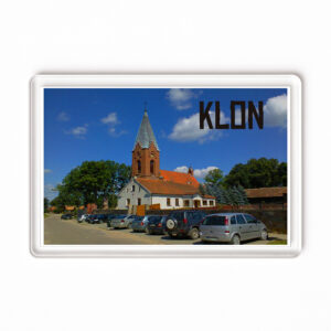 Magnes akrylowy Kościół Klon
