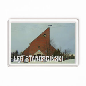 Magnes akrylowy Kościół Łęg Starościński