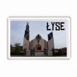 Magnes akrylowy Kościół Łyse