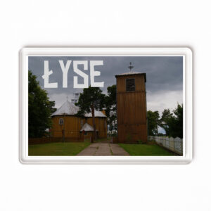 Magnes akrylowy Kościół Łyse