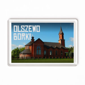 Magnes akrylowy Kościół Olszewo Borki