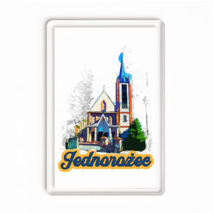 Magnes akrylowy Kościół w Jednorożcu