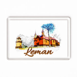 Magnes akrylowy Kościół w Leman