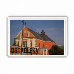 Magnes akrylowy Kościół w Ostrołęce