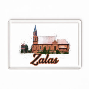 Magnes akrylowy Kościół w Zalas