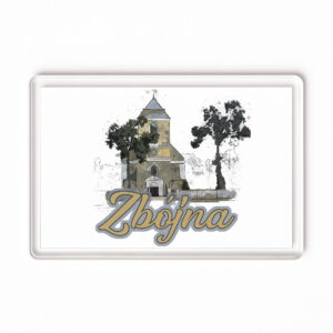 Magnes akrylowy Kościół w Zbójna