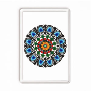 Magnes akrylowy Kurpie - Folk Energy