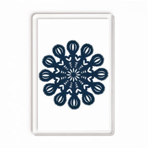 Magnes akrylowy Kurpiowska Gwiazda Folku