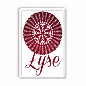 Magnes akrylowy Łyse - Kurpiowska Rozeta