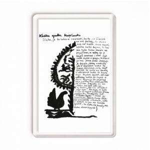 Magnes akrylowy Mądrość z Kurpiowskiej Ziemi