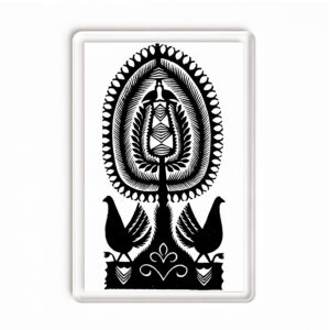 Magnes akrylowy Magia Kurpiowskich Wzorów