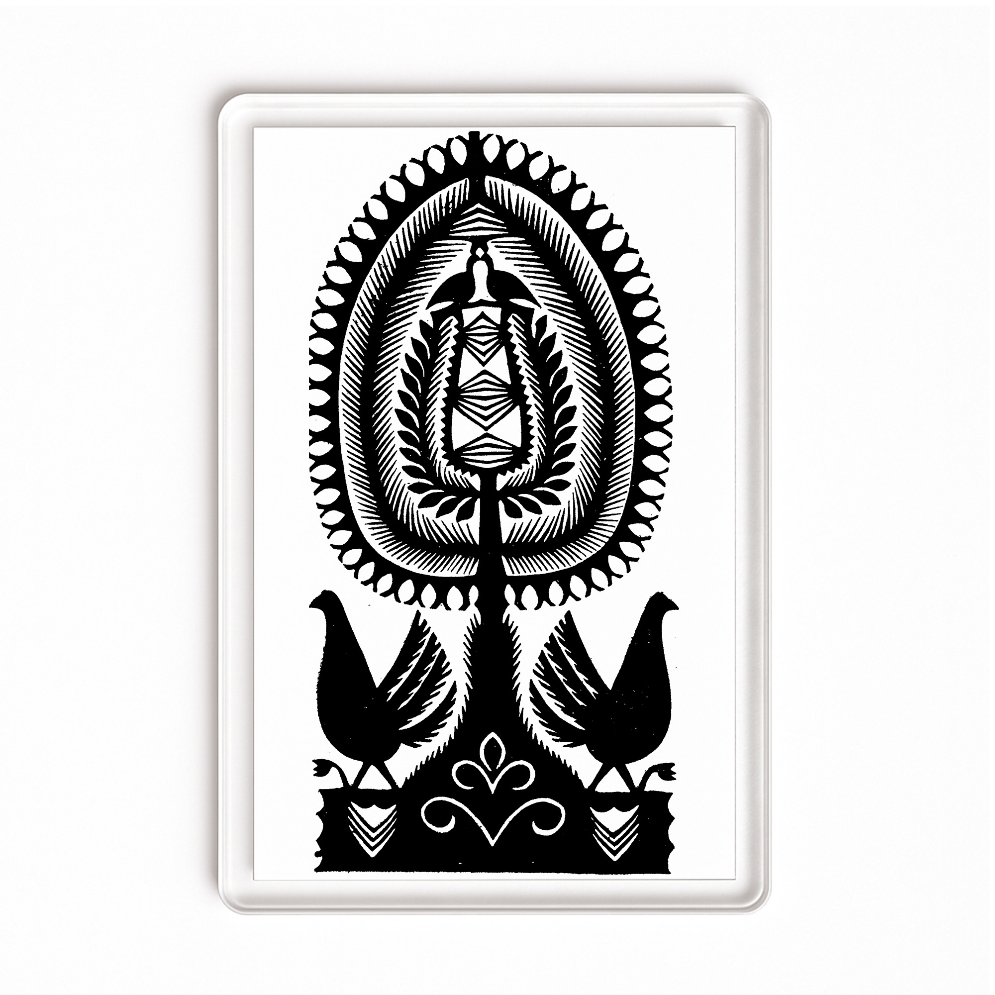 Magnes akrylowy Magia Kurpiowskich Wzorów