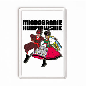 Magnes akrylowy Miodobranie Kurpiowskie w Tańcu