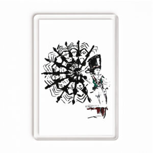 Magnes akrylowy Moc Kurpiowskiej Kultury