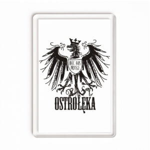 Magnes akrylowy Orzeł Strzegący Ostrołęki
