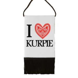 Proporczyk pamiątkowy Kocham Kurpie